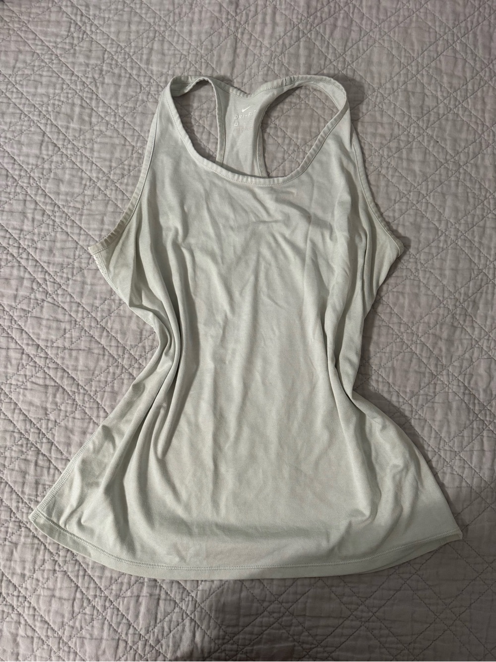 Nike Women's Racerback Tank Top in White